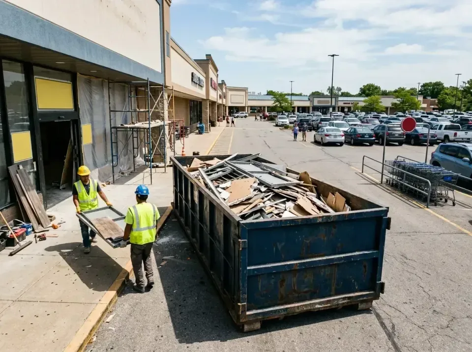 retail-store-renovation-debris-003 — frequently asked questions, Roll-off Dumpster Rentals in New Carlisle, OH
